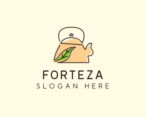 Herbal Tea Pot logo design