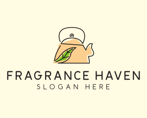 Herbal Tea Pot logo design