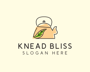 Herbal Tea Pot logo design