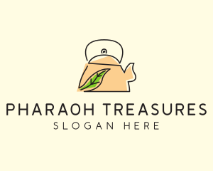 Herbal Tea Pot logo design