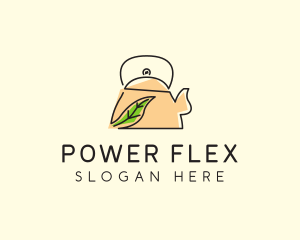 Herbal Tea Pot logo design