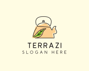 Herbal Tea Pot logo design