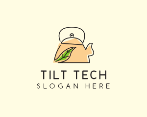 Herbal Tea Pot logo design