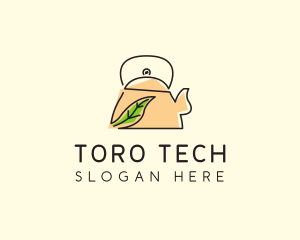 Herbal Tea Pot logo design