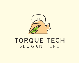 Herbal Tea Pot logo design