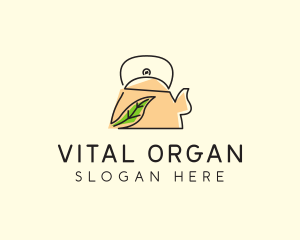 Herbal Tea Pot logo design