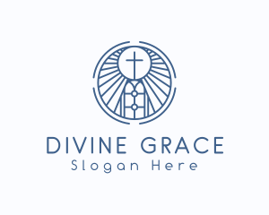 Holy Crucifix Shrine logo design