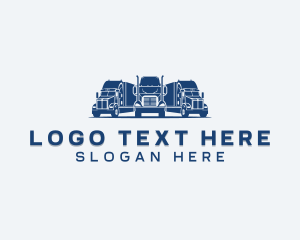 Shipment - Delivery Truck Haulage logo design