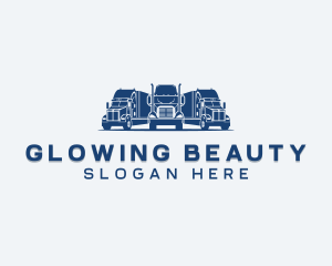 Delivery Truck Haulage Logo