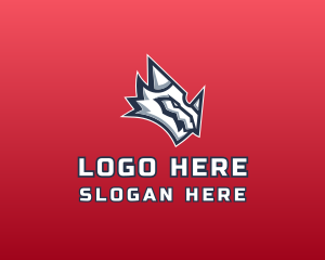 Dragon Horn Gamer Logo