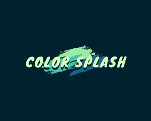 Colorful Sketch Paint logo design