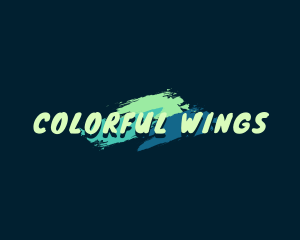 Colorful Sketch Paint logo design