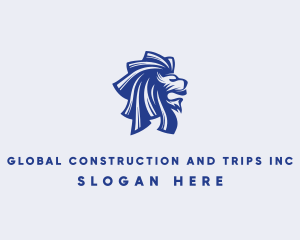 Lion - Tourist  Merlion Singapore logo design