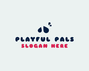 Cute Playful Daycare logo design