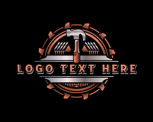 Carpenter - Hammer Roofing Renovation logo design