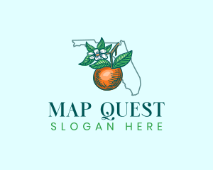 Orange Blossom Florida logo design