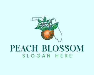 Orange Blossom Florida logo design