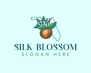 Orange Blossom Florida logo design