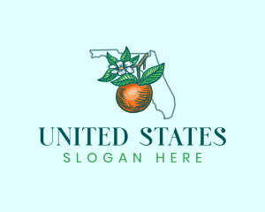 Orange Blossom Florida logo design