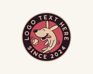 Mascot - Pet Dog Trainer logo design