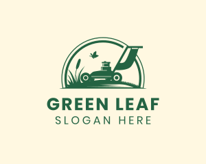 Garden Lawn Mower  logo design