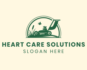 Garden Lawn Mower  logo design