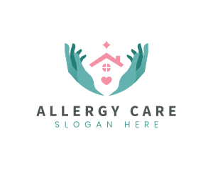 Heart Home Care logo design