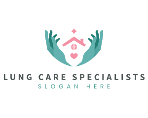 Heart Home Care logo design