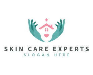 Heart Home Care logo design