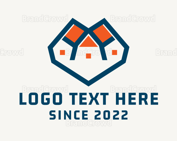 Roof Housing Property Logo