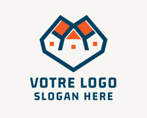 Roof Housing Property Logo