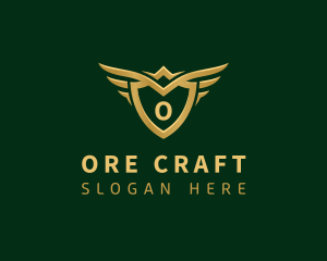 Security Shield Wings logo design