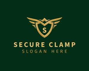 Security Shield Wings logo design