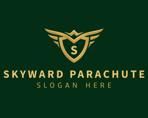 Security Shield Wings logo design