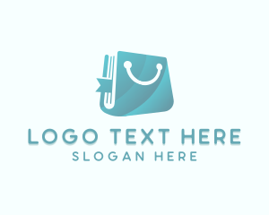 Bag - Book Retail Bag logo design