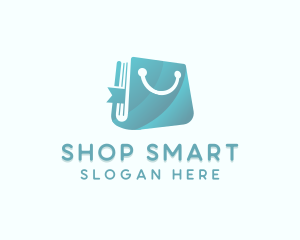 Retail - Book Retail Bag logo design