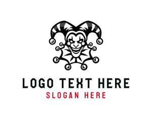 Drama - Entertainment Clown Jester logo design