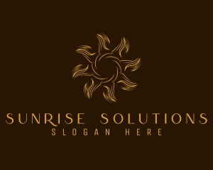 Daylight - Golden Sun Astrology logo design