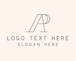 Letter As - Generic Letter AP Monogram logo design