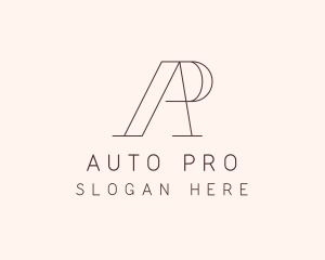 Generic Letter AP Monogram logo design