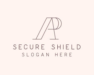 Insurer - Generic Letter AP Monogram logo design