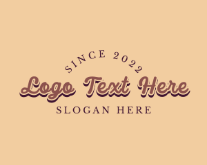 Bohemian - Retro Brand Startup logo design