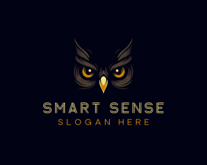 Intelligence - Night Owl Eyes logo design