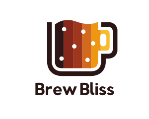 Brew - Digital Beer Mug logo design