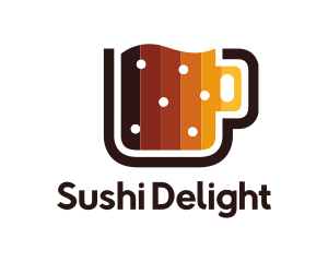 Digital Beer Mug logo design