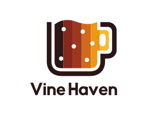 Digital Beer Mug logo design