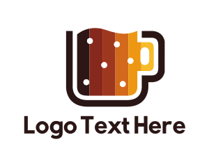 Blind - Digital Beer Mug logo design