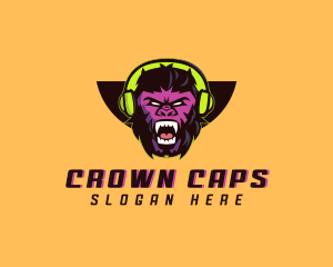 Headgear - Mad Gorilla Gaming logo design