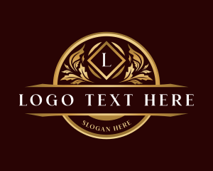 Luxury Florist Ornament Logo