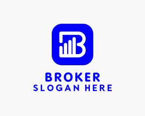 Finance Stock Broker logo design